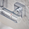 Thermostatic shower system with spout for bathtub HANSGROHE Vernis Shape 230, 26098000