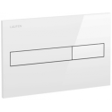 Built-in WC frame LAUFEN (3 in 1) with white LIS AW1 button