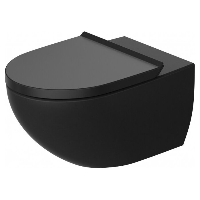 Pakabināms tualetes pods DURAVIT Architec Rimless ar Soft close vāku, 45726989A1