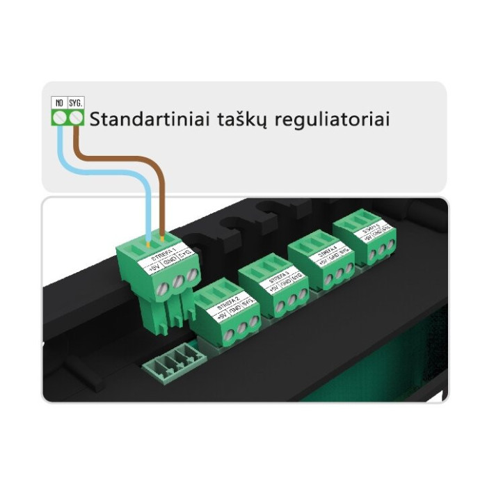 Laidinis regulators TECH EU-L-10 (līdz 10 zonām)