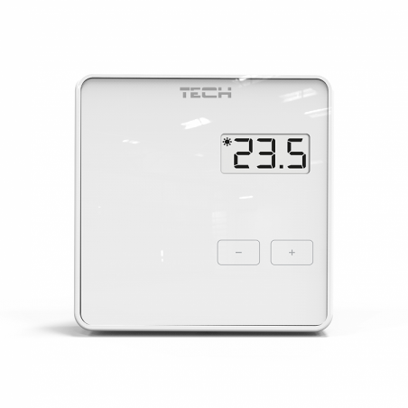 Non-programmable room thermostats TECH EU-294V1, white