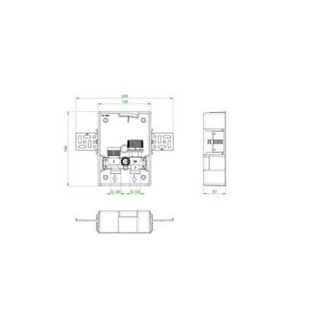 Instalācijas kaste OVENTROP 1022731