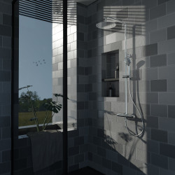 Shower column set RUBINETA Olo + Thermo-15