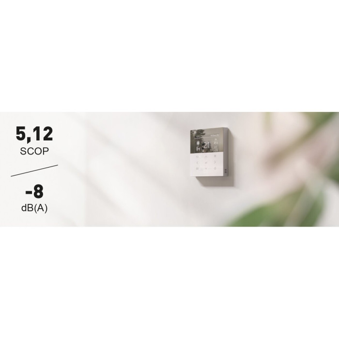 L jaunākās paaudzes siltumsūknis gaiss - ūdens 7 kW PANASONIC Aquarea ar integrētu 185 l katlu, vienfāzes