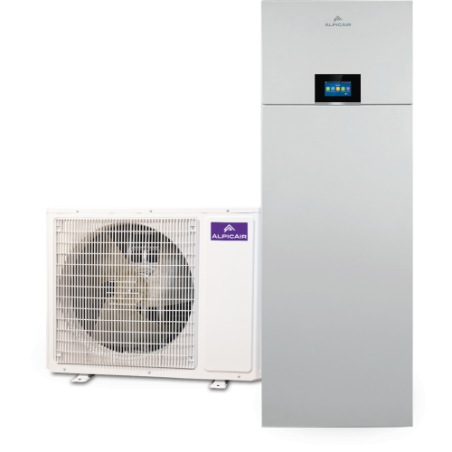 Siltuma sūknis gaiss-ūdens ALPICAIR 9.5/6.5 kW, AWIB/AWO-100WRDC1
