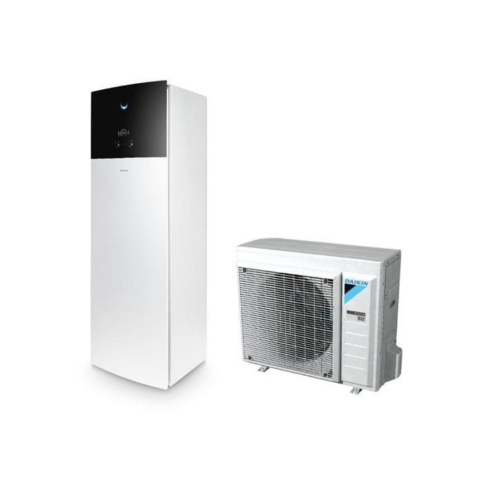 Siltuma sūknis DAIKIN Altherm 9,37 kW - 9 kW elektriskais sildītājs (ar integrētu 180 l tvertni karstam ūdenim)