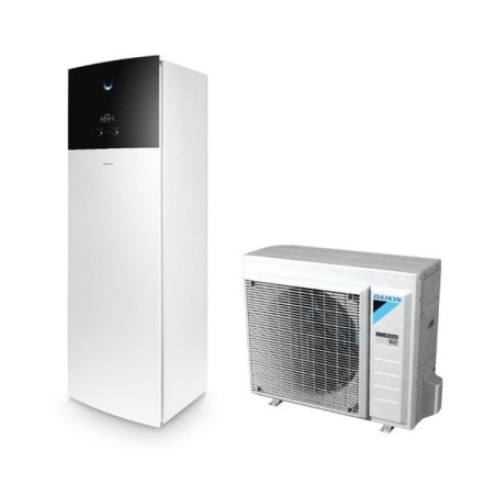 DAIKIN Altherma3 heat pump - 6.41 kW - 6 kW electric heater (with integrated 180 l tank for hot water)
