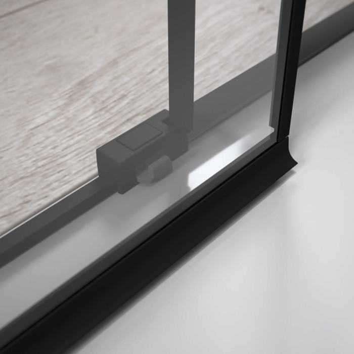 Shower cabin RADAWAY Idea Black KDD Frame (Choice of various dimensions)