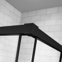 Shower cabin RADAWAY Idea Black KDD Frame (Choice of various dimensions)