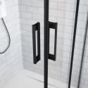 Shower cabin RADAWAY Idea Black KDD Frame (Choice of various dimensions)