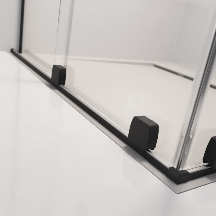 Two-part sliding shower screen RADAWAY Furo SL Black PND II