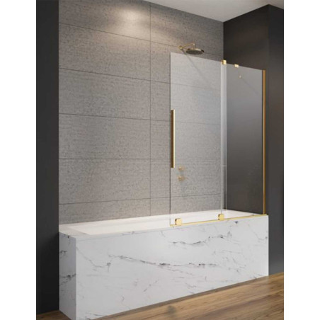 Divu daļu bīdāmā vannas siena RADAWAY Furo SL Gold PND II