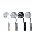 Heating element with a straight wire and plug for electrical socket TERMA MOA