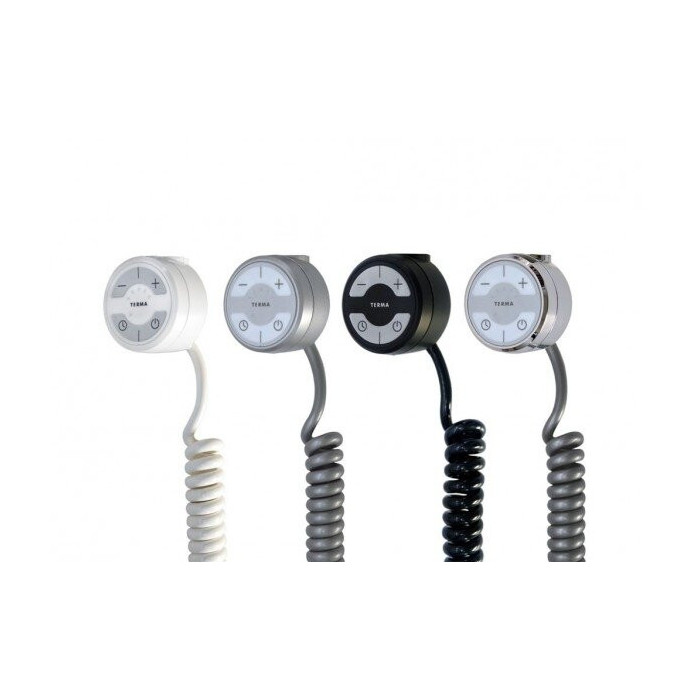 Heating element with a straight wire and plug for electrical socket TERMA MOA