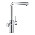 Virtuves (izlietnes) maisītājs ar izvelkamu snapu GROHE Blue Pure Minta, 30590000