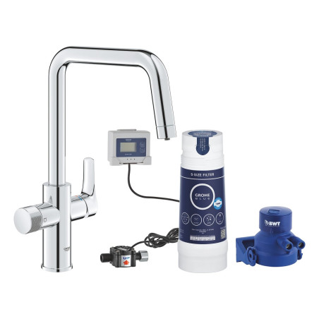 Virtuves (izlietnes) maisītājs GROHE Blue Pure Eurosmart sākuma komplekts, 30584000