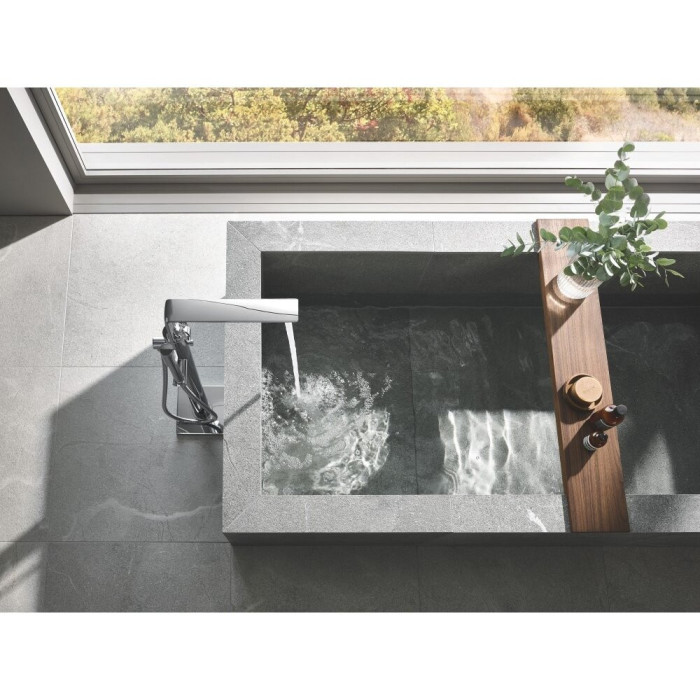 GROHE Allure floor-mounted bath mixer, 25222001