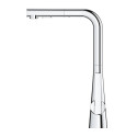 Kitchennis (izlietnes) maisītājs ar izvelkamu šļūteni GROHE Zedra, 32553002