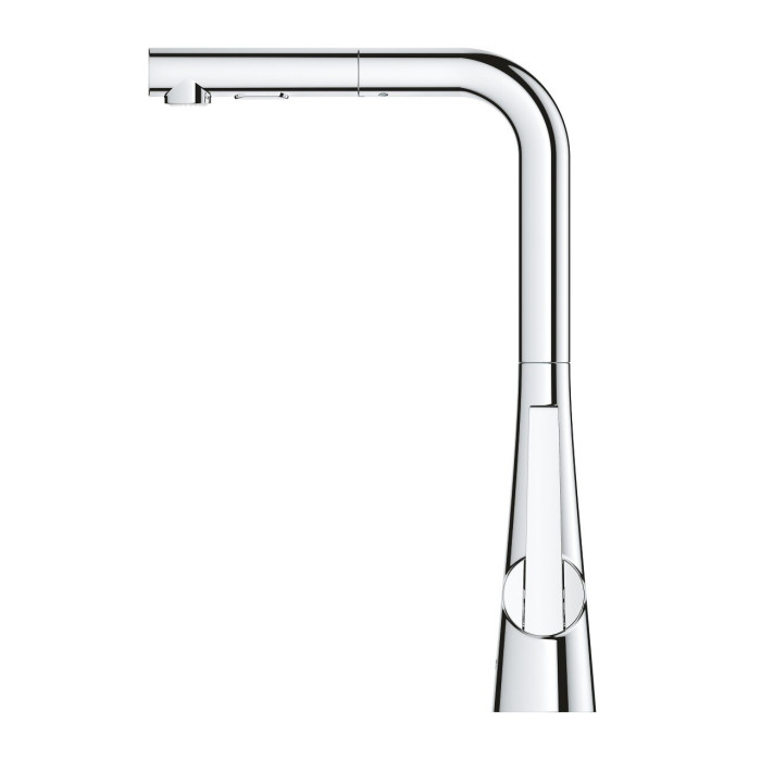 Смеситель для кухни (раковины) с выдвижным шлангом GROHE Zedra, 32553002