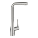 Кухонный смеситель с выдвижным шлангом GROHE Zedra, 32553DC2