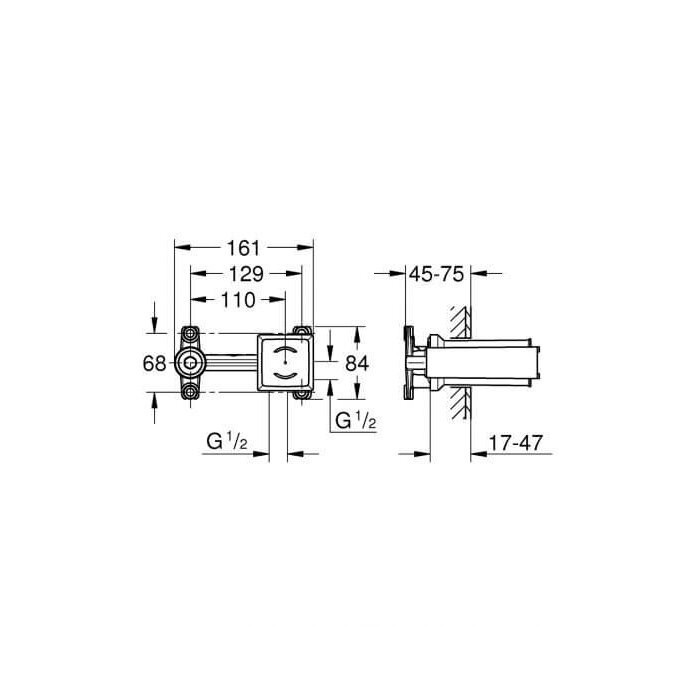 Часть для смесителя GROHE, 23200002
