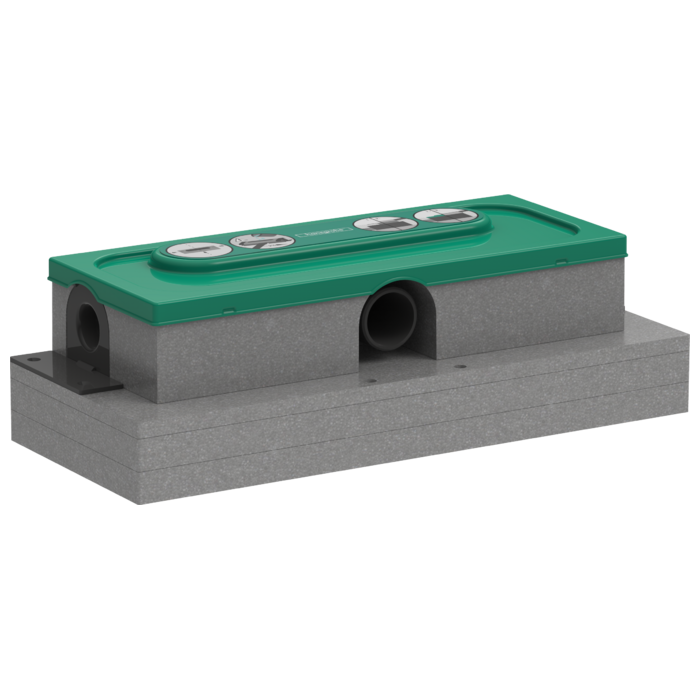 Apakšējā daļa dušas notekai HANSGROHE uBox Universal Base, 01000180