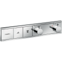 Built-in thermostatic shower 4 in 1 set HANSGROHE Rainfinity Showerpipe 360 1jet, chrome