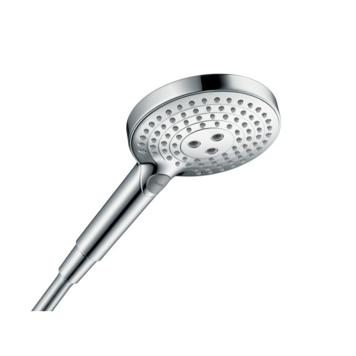 Iebūvēts termostatiskais dušas komplekts 5 in 1 HANSGROHE Rainmaker Select 460 3jet, melns/hromēts