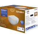 Подвесной унитаз DURAVIT Architec Rimless с крышкой Soft close, 45726900A1