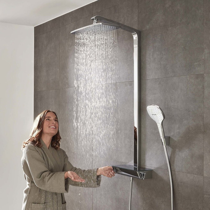 Термостатическая система дождевого душа HANSGROHE Raindance Select E, 27112000