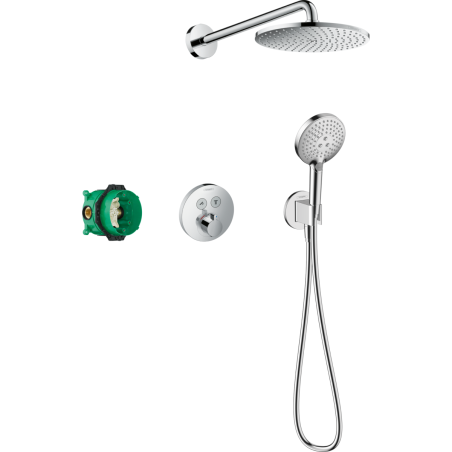 Built-in thermostatic shower 7 in 1 set HANSGROHE Raindance S, 27951000