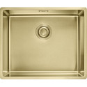 Stainless steel sink FRANKE Mythos Masterpeace BXM 210/110-50, gold