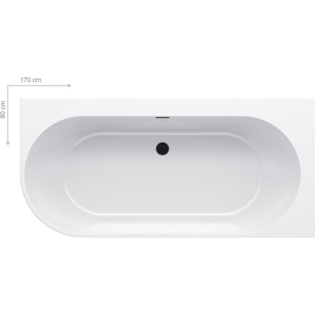 Acrylic Bathtub RAVAK Freedom Corner