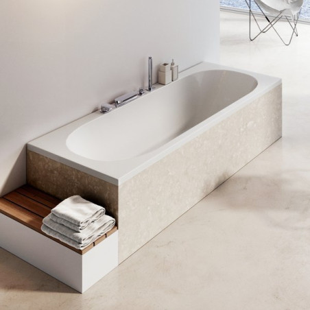 Acrylic rectangular bathtub RAVAK City Slim