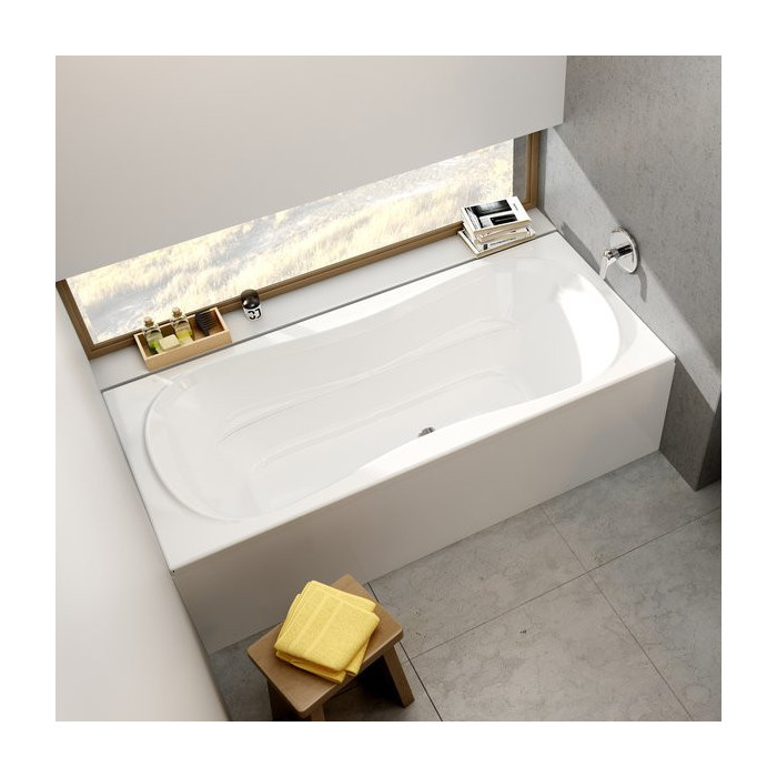 Acrylic rectangular bathtub RAVAK Campanula II
