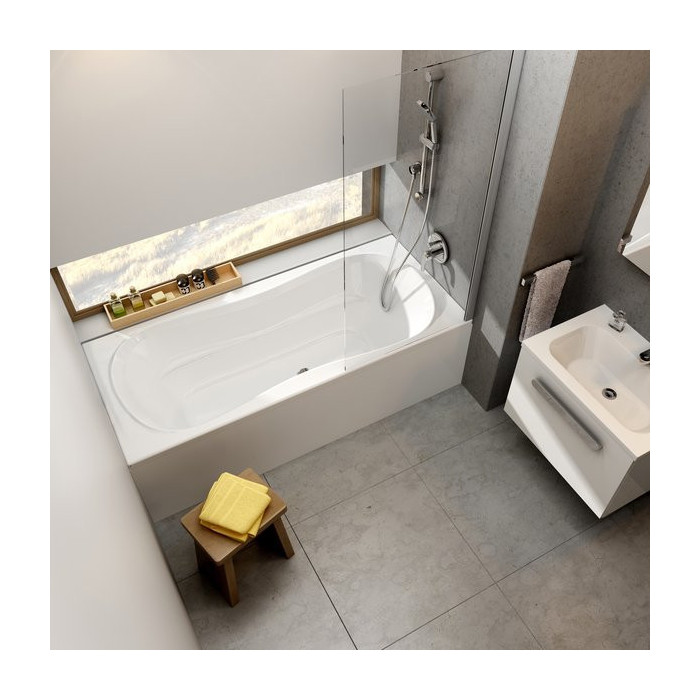 Acrylic rectangular bathtub RAVAK Campanula II