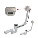 RAVAK bathtub siphon filling the bathtub with water 800 Click Clack, X01505