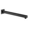 Built-in thermostatic shower set with holder from siens MARINER Quadrum set, Matt Black