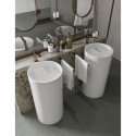 Freestanding sink AQUASTONE AQS27 (feathered selection)