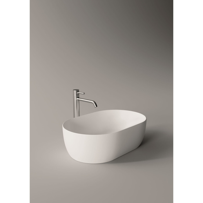 Устанавливаемая на столешницу раковина ALICE CERAMICA Unica 550 x 350 мм (выбор перьев)