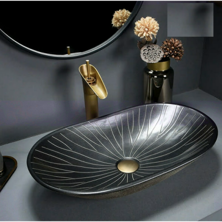 Washbasin-bowl 590 x 350 mm, 71185