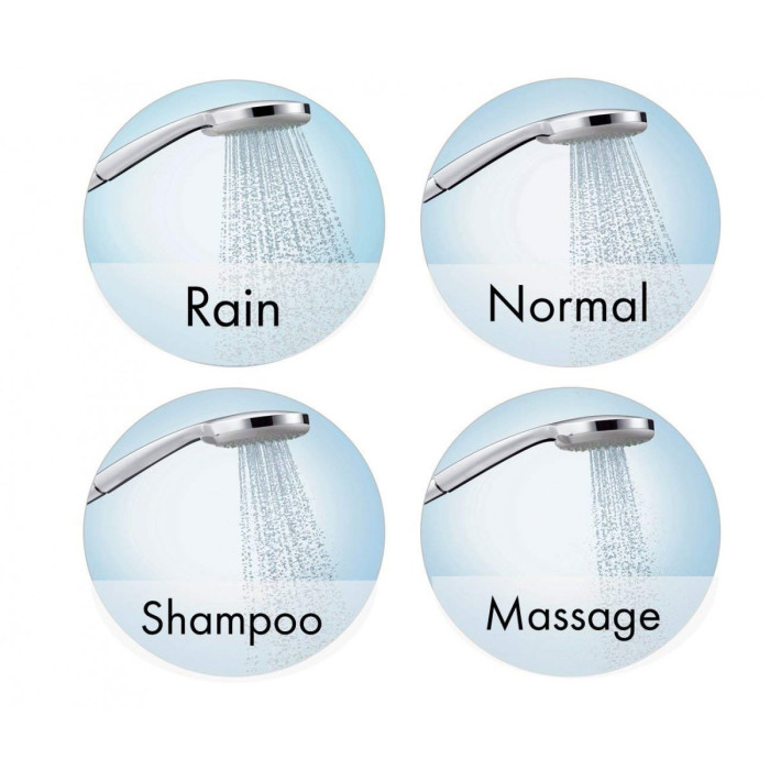 Shower set HANSGROHE Croma 100 Vario / Unica'C 90 cm, with soap dish, 27771000