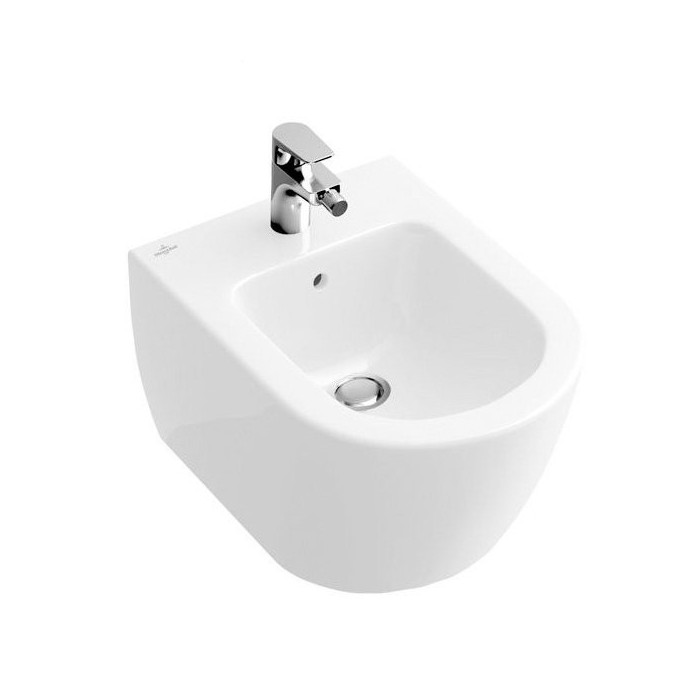 Pakabināms bidē VILLEROY & BOCH Subway 2.0, ar Ceramic plus pārklājumu, 540000R1