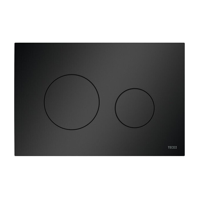 TECEloop water drainage plate, black-matt