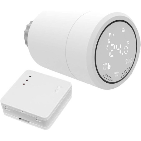 MEPA 763 Wi-Fi electronic radiator thermostats, white