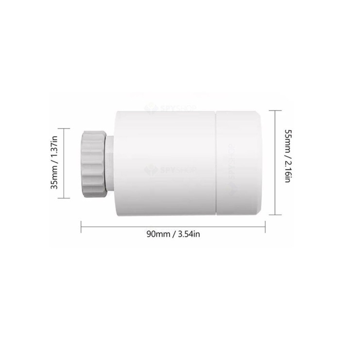 Elektroniskie radiatoru termostati MEPA 763 Wi-Fi, balta