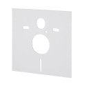 Potinkamais universālais tualeta (WC) rāmja komplekts EU (4 in 1) + piekārtais tualets EU Square Rimless ar plānu Soft Close vāk