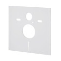 Potinkamais universālais tualeta (WC) rāmja komplekts EU (4 in 1) + piekārtais tualets EU Round W3 Rimless ar plānu Soft Close v