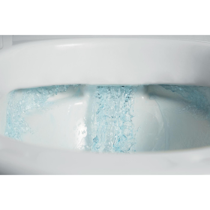 Hanging toilet EU Round W5 Rimless with Soft close lid