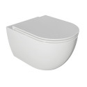 Hanging toilet EU Round W6 Rimless with Soft close lid